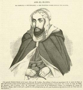 Abd-el-Kader, His Family, His Childhood, His Election as Sultan of the Arabs by French School