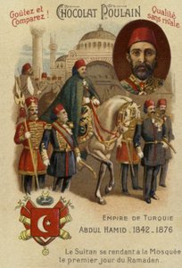 Abdul Hamid II, Sultan of the Ottoman Empire by French School