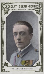 Adjutant Moutonnier by French School