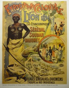 Advert for the Exposition de Lyon