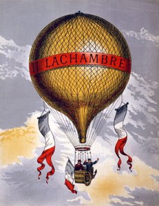 Advertisement for Balloons Manufactured by H. Lachambre, 1880-1900