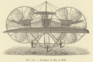 Moy and Shill Aeroplane (engraving)