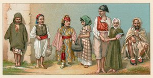 African Costume by French School