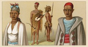 African Costume by French School