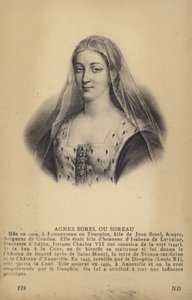 Agnes Sorel by French School