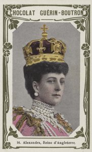 Alexandra, Queen of England by French School