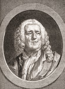 Alexis Piron, 1689-1773. French Epigrammatist and Dramatist. From Les Heures Libres published 1908 by French School