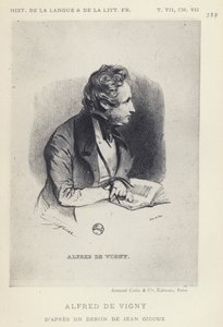 Alfred de Vigny by French School