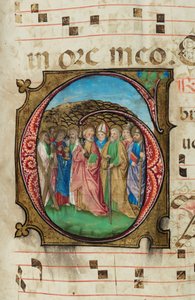 All Saints, Gradual, f.85 by French School