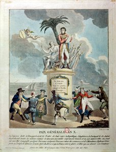 Allegory of the Peace of Amiens, 1802 by French School