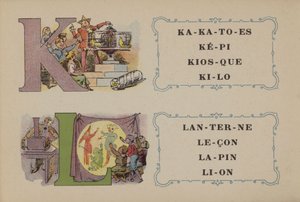 Alphabet De La Phosphatine Falieres by French School