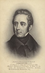 Alphonse de Lamartine, French Writer, Poet and Politician