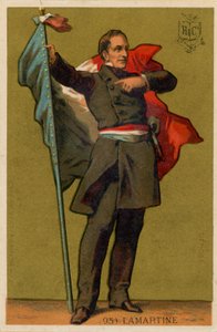 Alphonse de Lamartine by French School