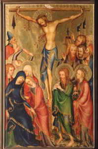 Altarolo del Bargello: Crucifixion by French School