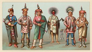 America Costume by French School
