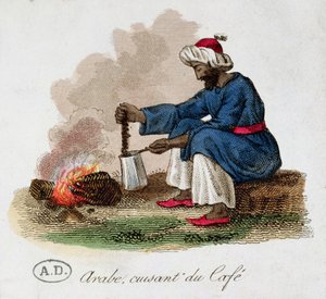 An Arab Making Coffee, early 19th century