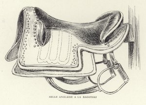 An English Saddle by Ragotski by French School