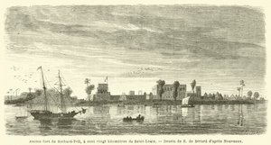 Ancient Fort of Richard-Toll, 120 Kilometers from Saint-Louis (engraving) by French School