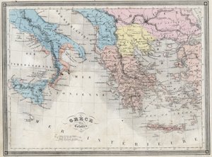 Ancient Greece and its colonies - Plate from 