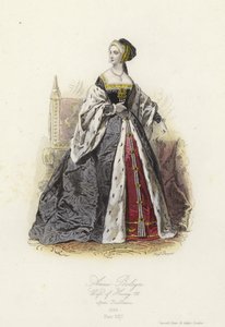 Anne Boleyn, second wife of Henry VIII of England by French School