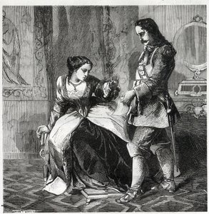 Anne Ninon of the Enclo (or Ninon de Lenclos or Ninon de Lanclos) by French School