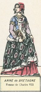Anne of Brittany, Wife of Charles VIII by French School