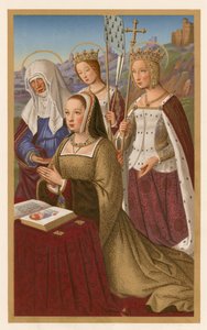 Anne of Brittany in Prayer by French School