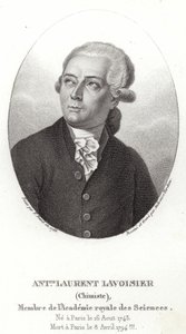 Antoine-Laurent de Lavoisier by French School