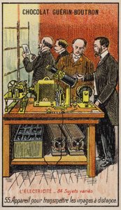 Apparatus for Transmitting Images Over Distance by French School
