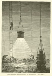 Rescue Devices, Underwater Observatory with Electric Lantern by French School