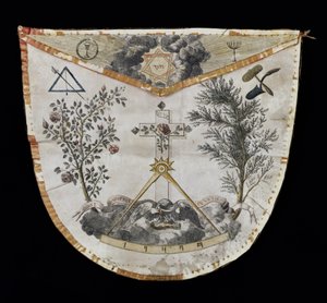 Apron of a Master of the Order of the Rose-Croix