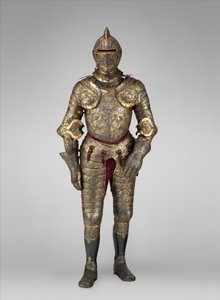 Armor of Henry II, King of France by French School