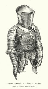 Armour from the Royal Armoury of Madrid, Spain by French School