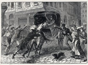 Arrest of Georges Cadoudal (1771-1804), a chief chouan during the Vendee Wars, March 9 by French School