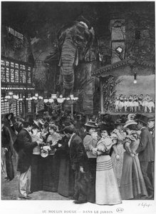 At the Moulin Rouge, Paris, early 20th century by French School