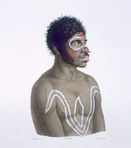 Australian Aborigine, 1812 by French School