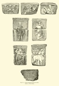Other Fragments Found in the Same Place, at Notre-Dame by French School