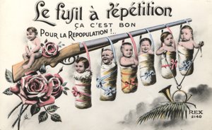 Babies and a rifle
