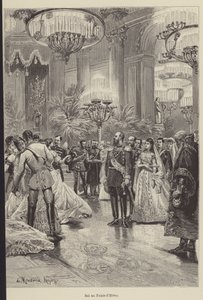 Ball at the Winter Palace by French School