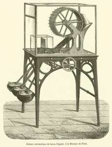 Automatic Balance of Baron Seguier, at the Paris Mint by French School