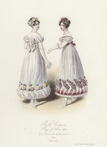 Ball Costumes, Reign of Louis XVIII
