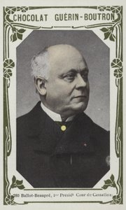 Ballot-Beaupre, First President of the Court of Cassation by French School