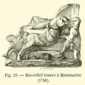 Bas-Relief Found at Montmartre, 1756