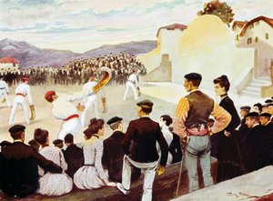 Basque Pelota, September by French School