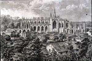 Batalha Monastery in the 1860s