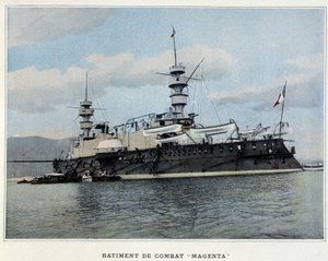 Battle Building Magenta - in Military Album - Marine: Life on board by French School