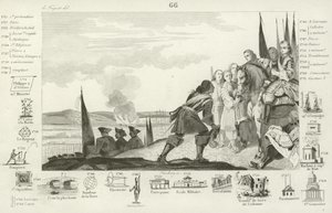 Battle of Fontenoy, 1745 by French School
