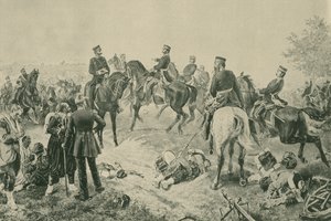 Battle of Gravelotte, Franco-Prussian War, 18 August 1870 by French School