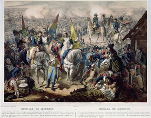 Battle of Marengo 14th June 1800 by French School