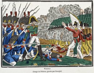 Battle of Waterloo, June 18 by French School